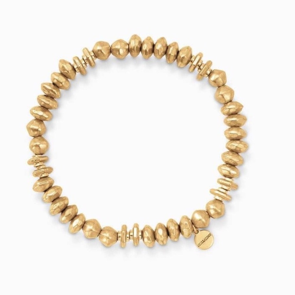 Stella & Dot | Dainty Gold Bracelet Nicholette Stretch Bracelet - Picture 2 of 8
